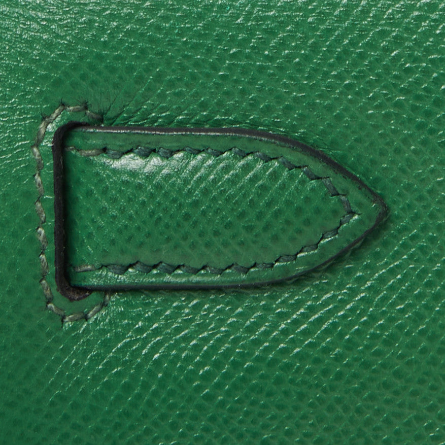 Hermes Courchevel Kelly Retourne 28 Vert Bengale 8 of 31