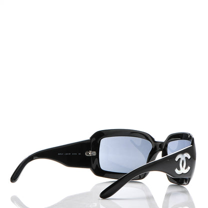 Chanel Mother of Pearl CC Sunglasses 5076-H Black 4 of 8