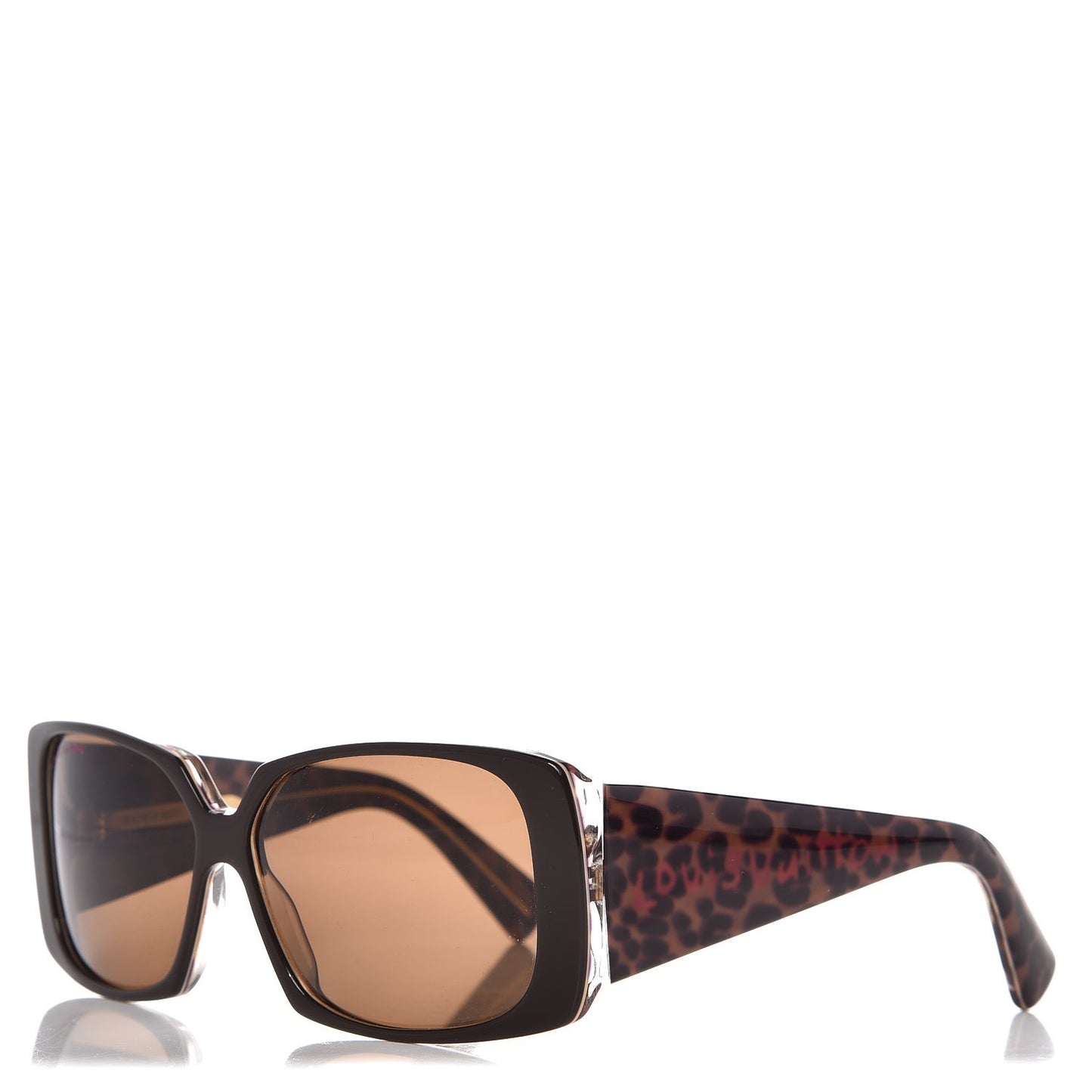 Leopard Marquise Sunglasses Z0207W Brown