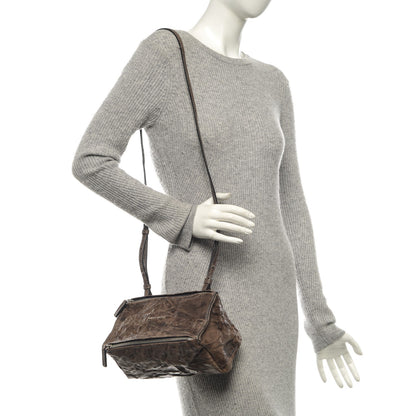 Givenchy Tumbled Sheepskin Mini Pandora Brown 2 of 7
