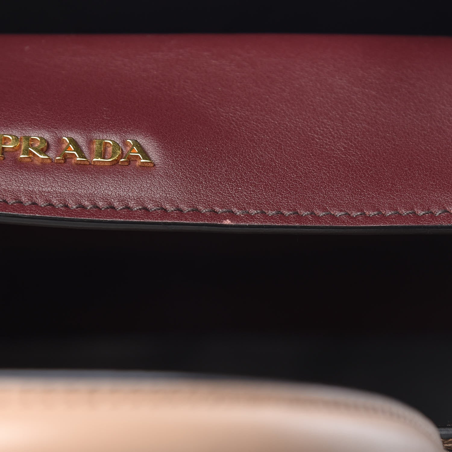Prada Saffiano City Calfskin Medium Bibliothèque Top Handle Cammeo 7 of 13