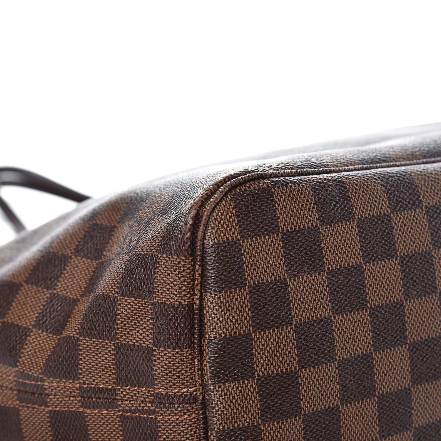 Louis Vuitton Damier Ebene Neo Neverfull MM Rose Ballerine 10 of 15