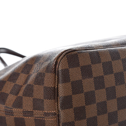 Louis Vuitton Damier Ebene Neo Neverfull MM Rose Ballerine 10 of 15