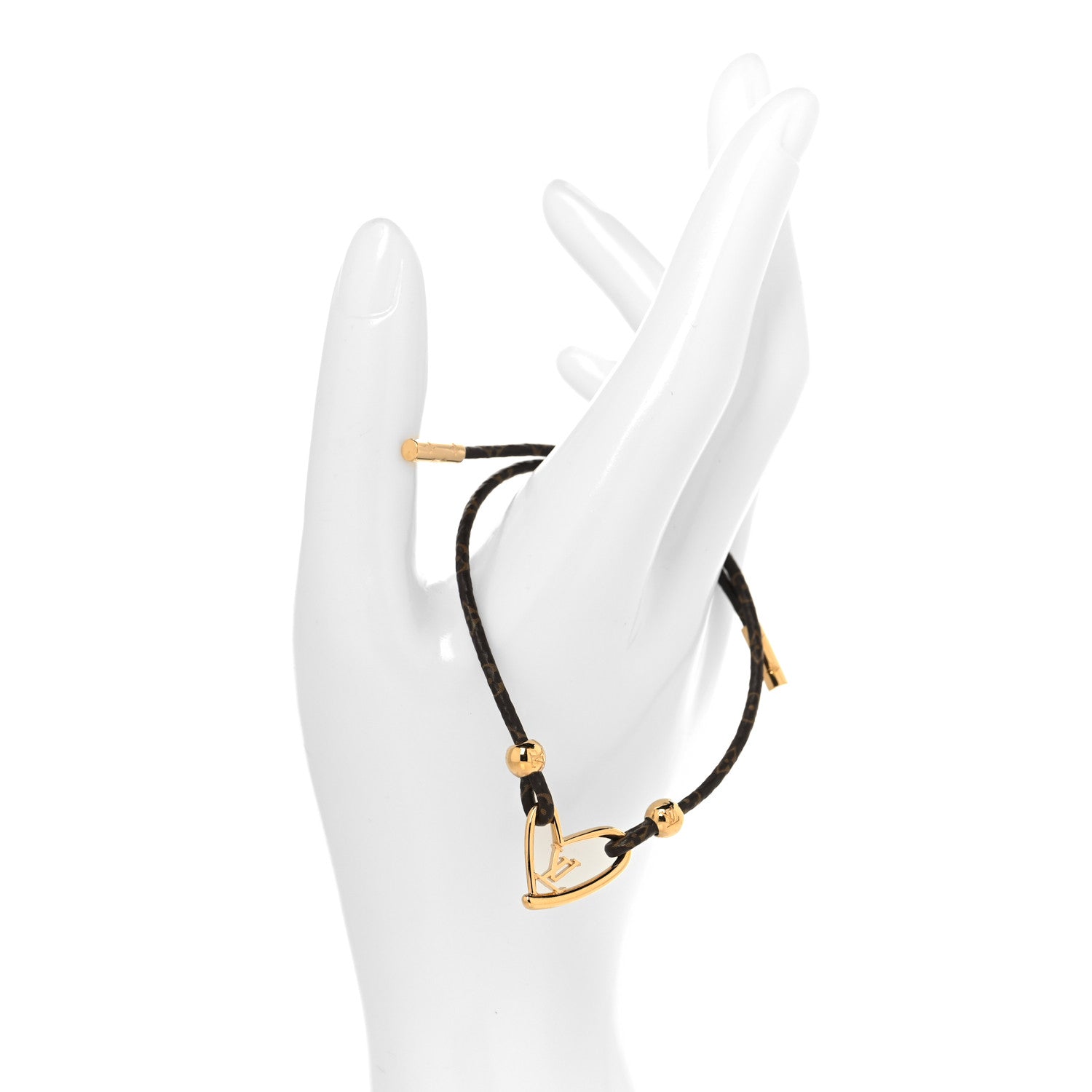 Louis Vuitton Monogram Fall In Love Adjustable Bracelet 2 of 5