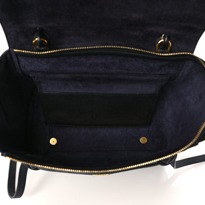Celine Grained Calfskin Mini Belt Bag Black 5 of 10