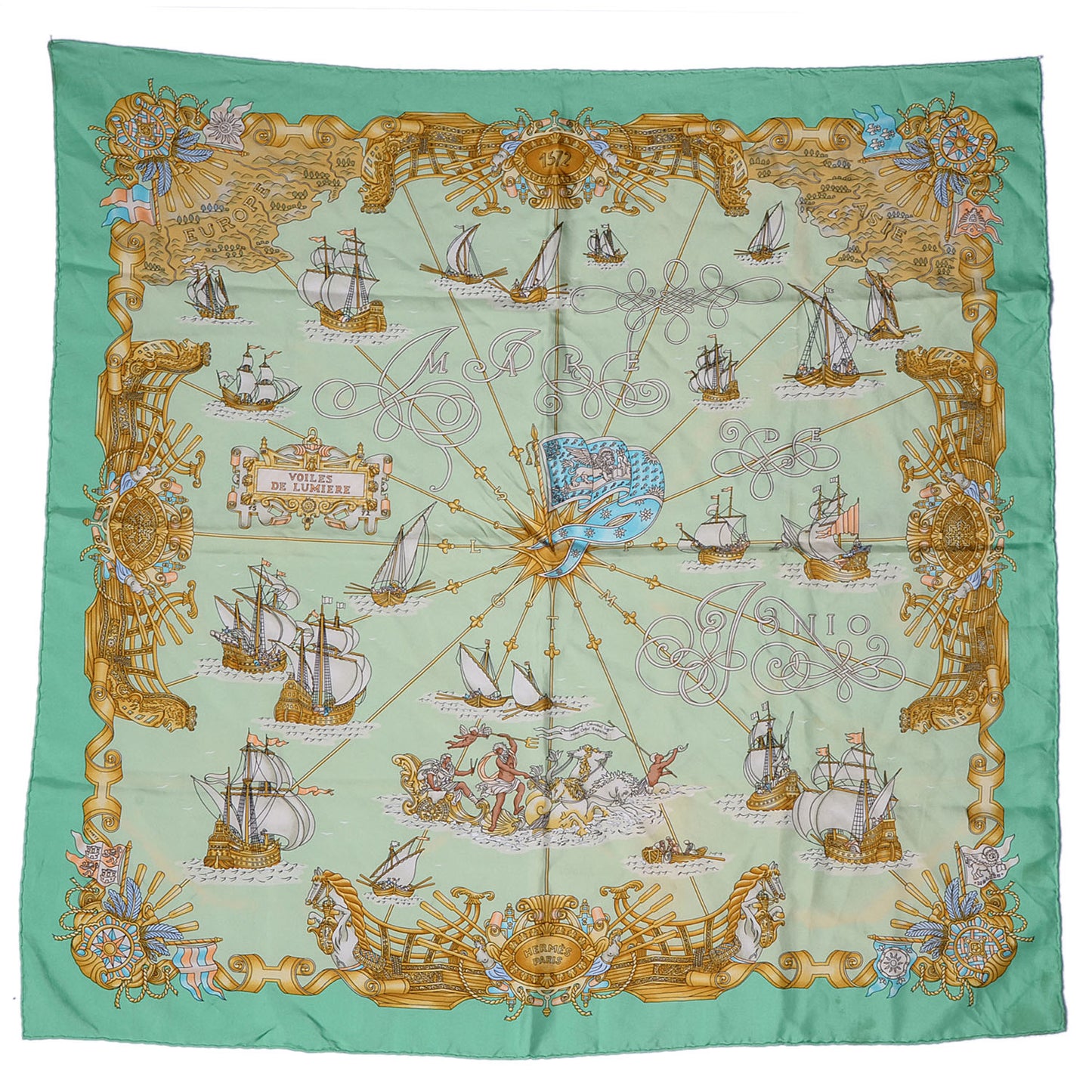 Silk Voiles De Lumiere Scarf 90
