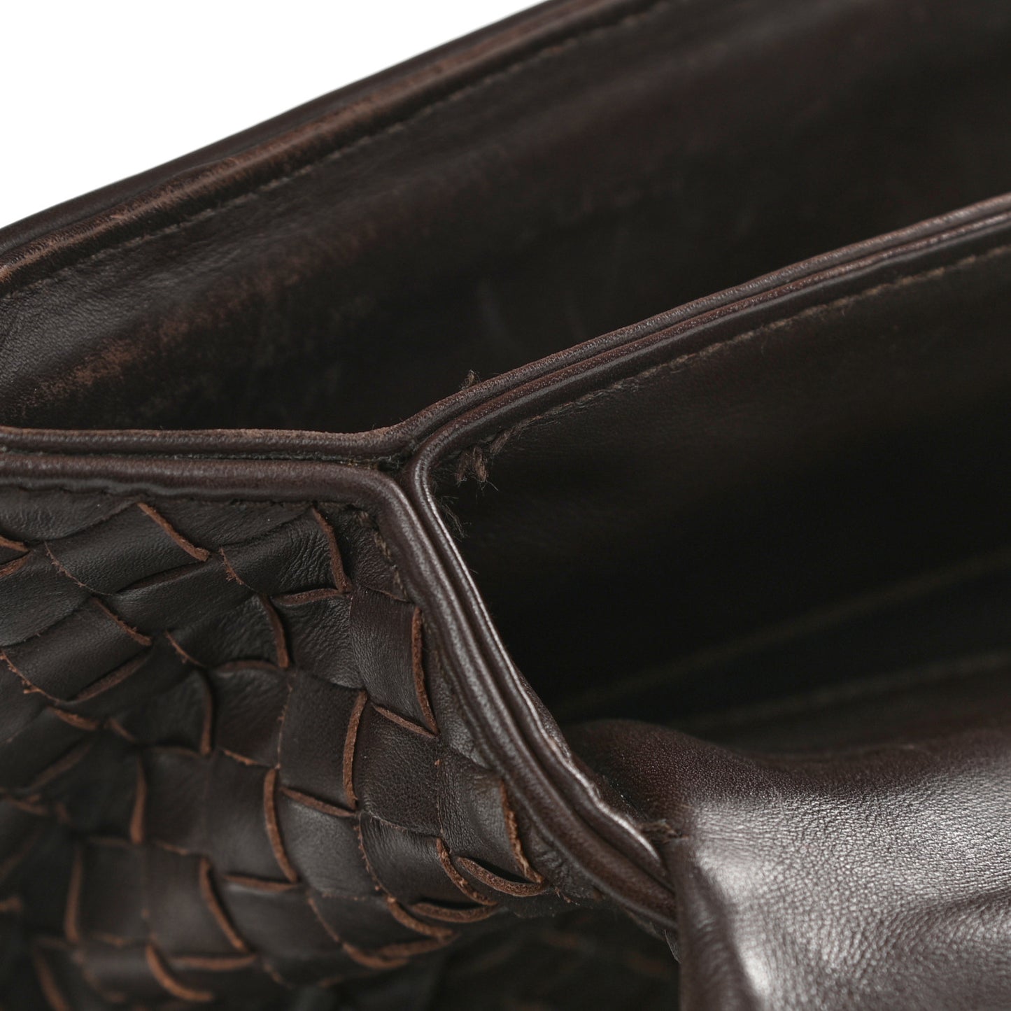 Intrecciato VN Briefcase Ebano