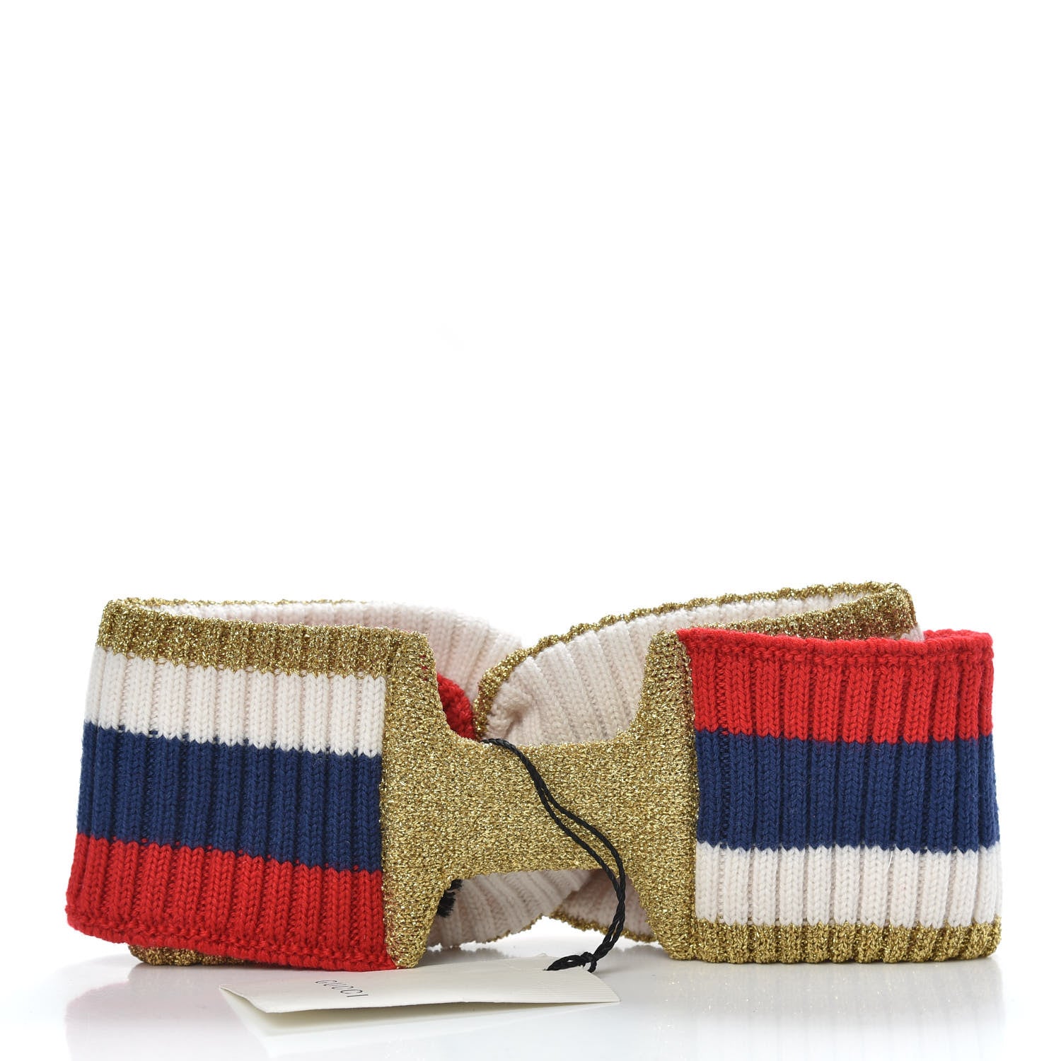 Gucci Wool Indilus Headband M Ivory Red 3 of 6