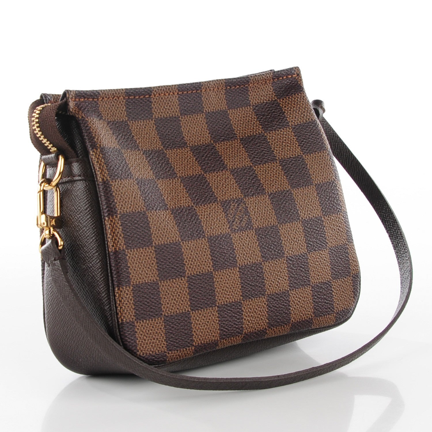 Louis Vuitton Damier Ebene Trousse Make Up Bag Pochette 3 of 7