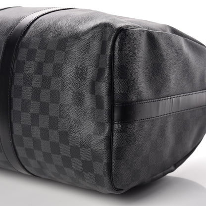 Louis Vuitton Damier Graphite Keepall Bandouliere 45 10 of 10