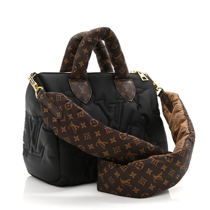 Louis Vuitton Econyl Mini Monogram Pillow Speedy Bandouliere 25 Black 3 of 10