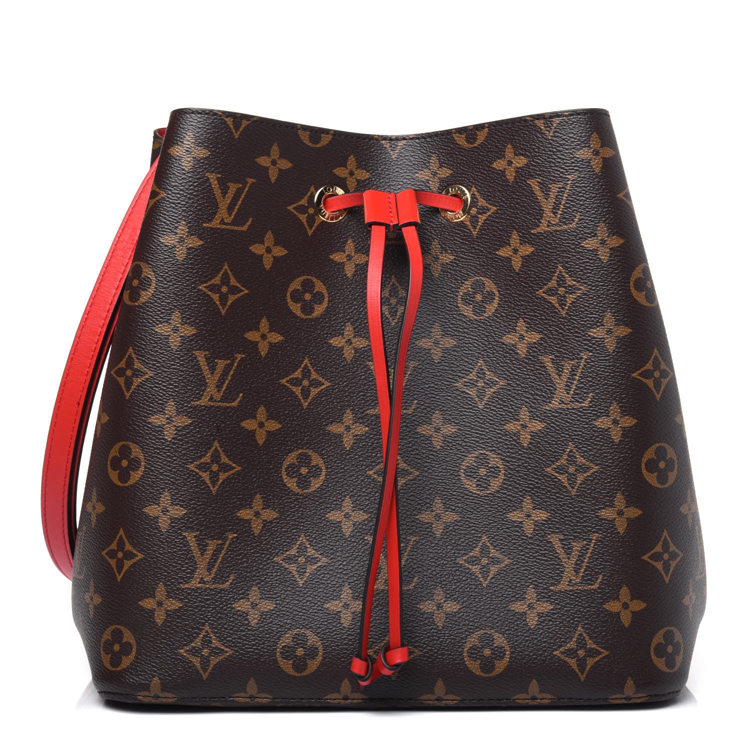 Louis Vuitton Monogram Neonoe MM Coquelicot 1 of 15