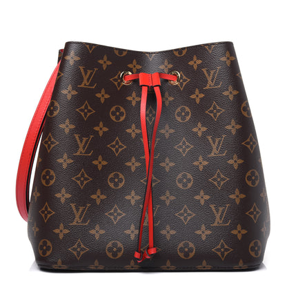 Louis Vuitton Monogram Neonoe MM Coquelicot 1 of 15