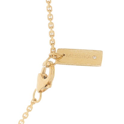 Messika 18K Yellow Gold Diamond Baby Move Classic Pave Necklace 4 of 5