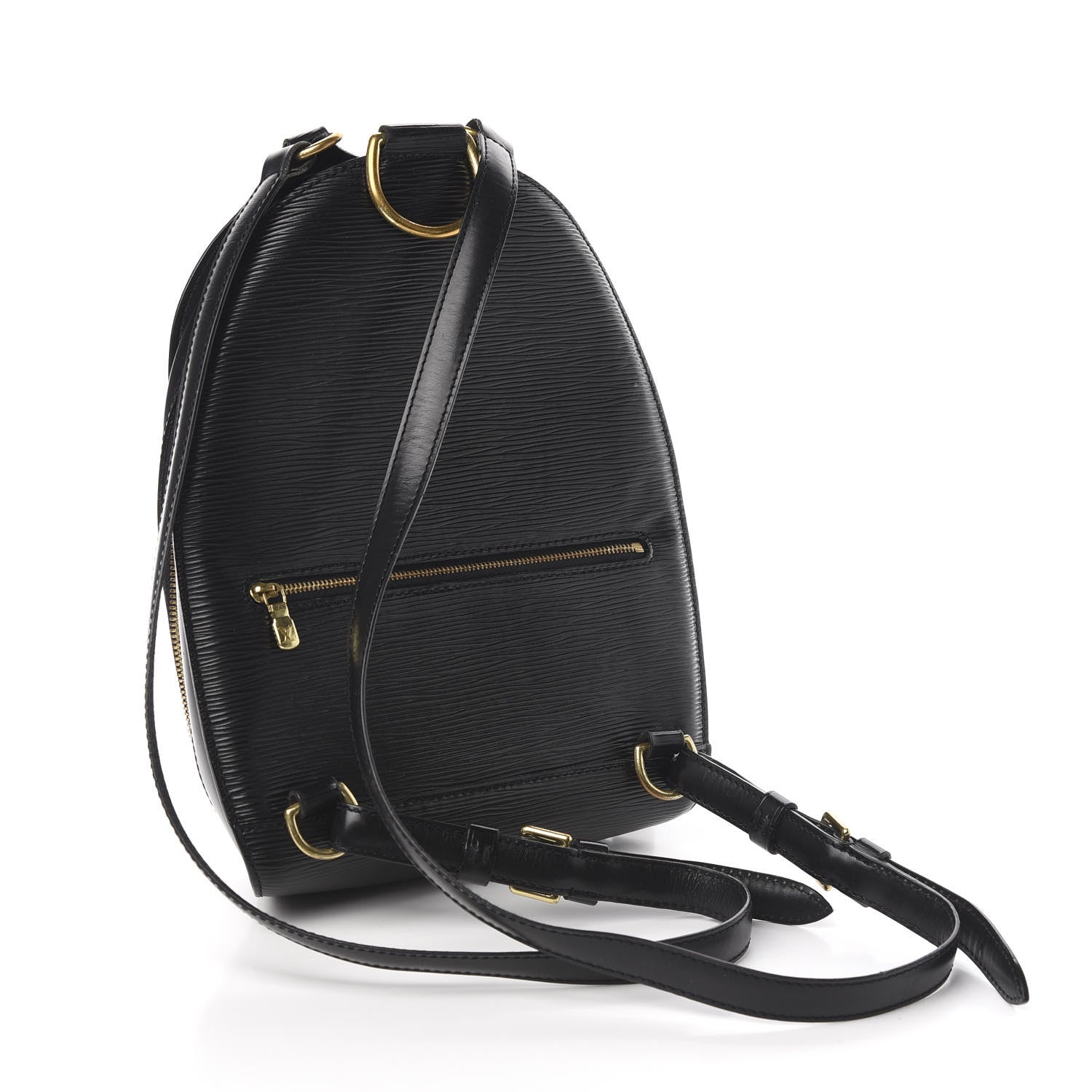 Louis Vuitton Epi Mabillon Backpack Black 2 of 8