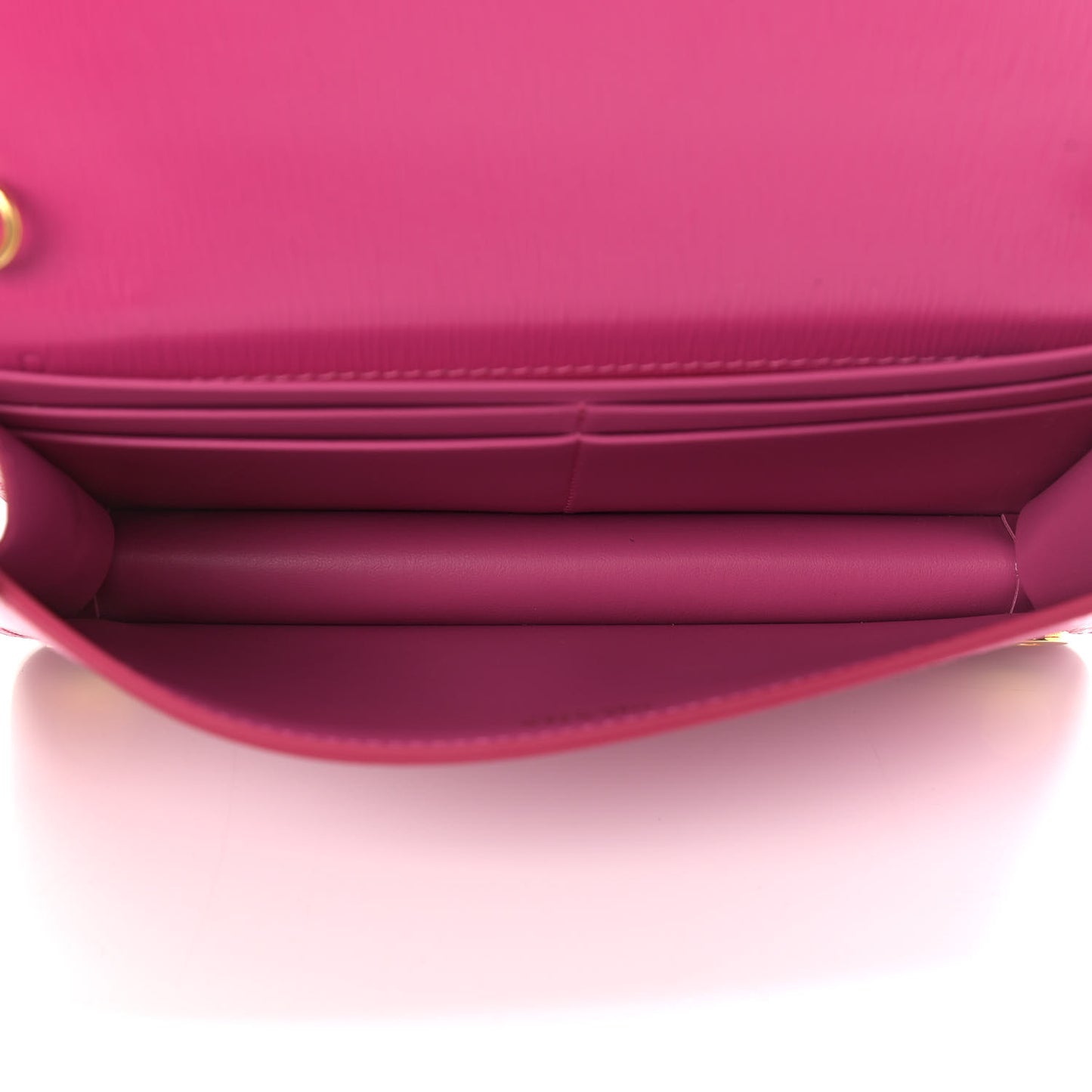 Vitello Move Metal Mini Crossbody Bag Fuxia