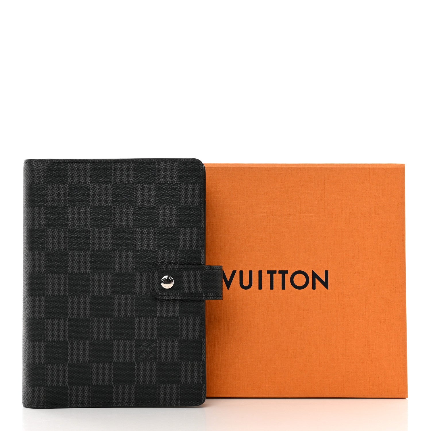Louis Vuitton Damier Graphite Medium Ring Agenda Cover 7 of 7