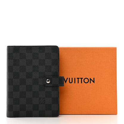 Louis Vuitton Damier Graphite Medium Ring Agenda Cover 7 of 7