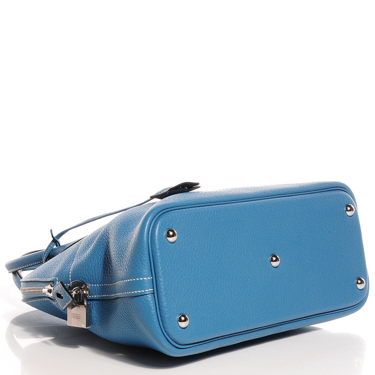 Hermes Taurillon Clemence Bolide 31 Blue Jean 4 of 25