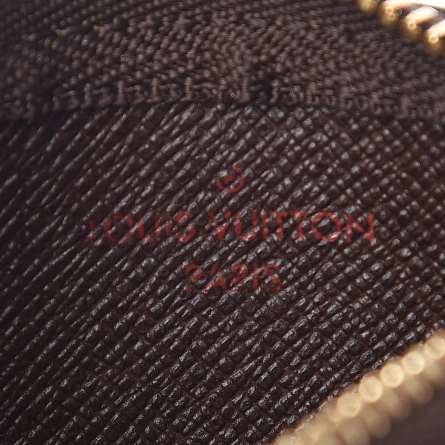 Damier Ebene Key Pouch