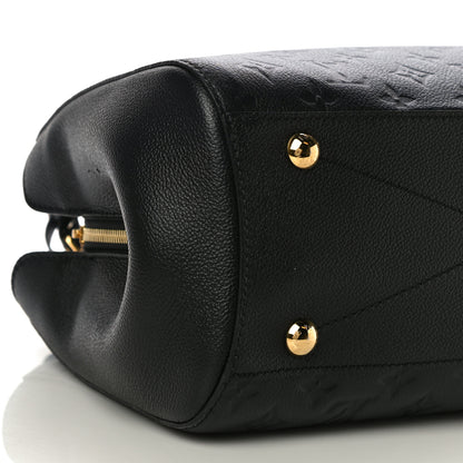 Louis Vuitton Empreinte Montaigne MM Black 8 of 9