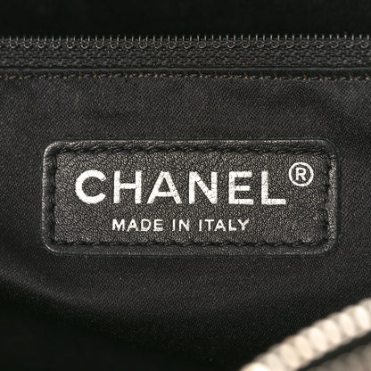 Chanel Caviar Quilted XL Grand Shopping Tote GST Black 6 of 12