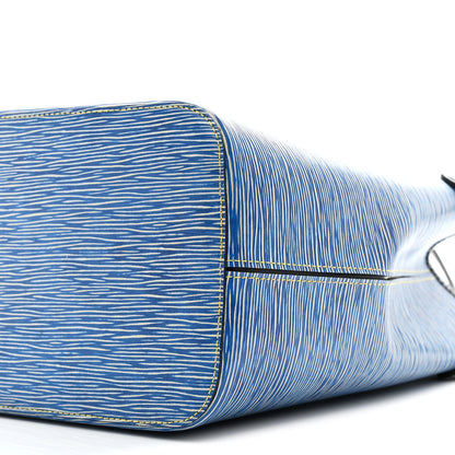 Louis Vuitton Epi Neverfull MM Denim Light 20 of 21