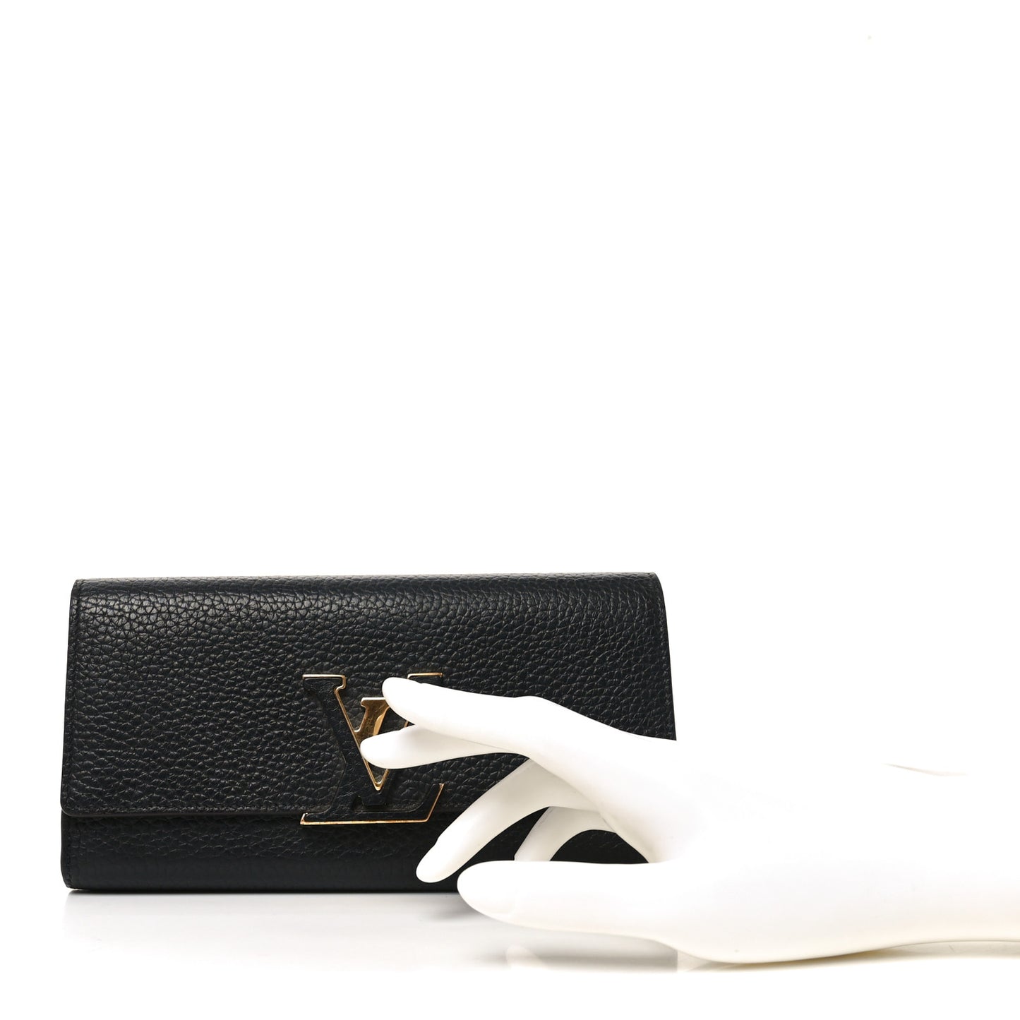 Taurillon Capucines Wallet Black