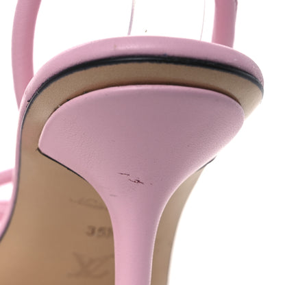 Louis Vuitton Lambskin Nova Sandal Pumps 35.5 Pink 11 of 12