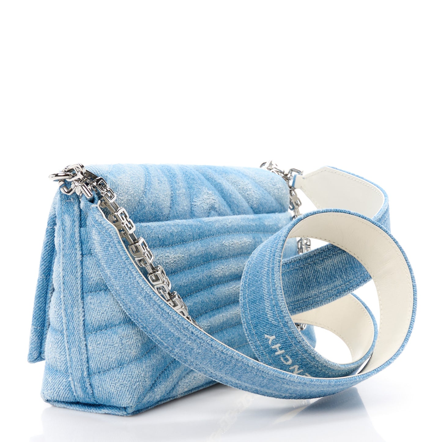 Denim Ombre Small 4G Shoulder Bag Blue