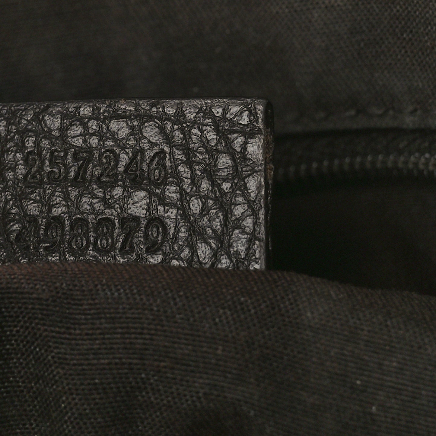 Crystal Monogram Flat Messenger Bag Beige Dark Brown