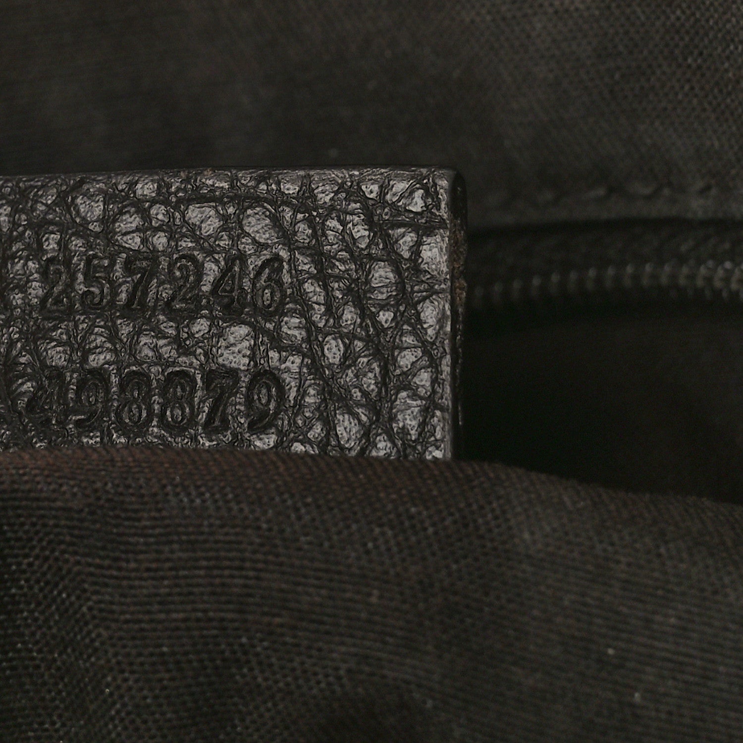 Gucci Crystal Monogram Flat Messenger Bag Beige Dark Brown 7 of 9