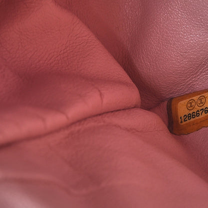 Chanel Lambskin Quilted Jumbo Single Flap Light Pink 8 of 13