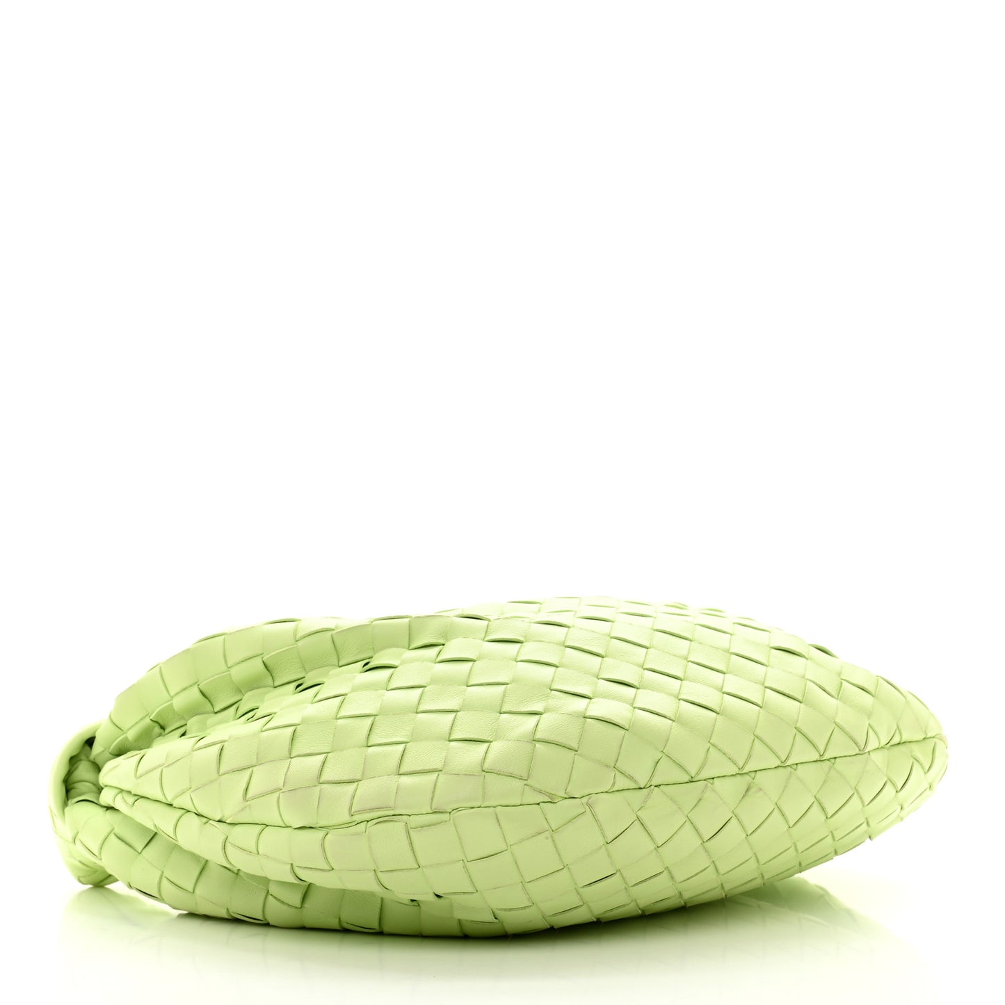 Nappa Intrecciato Teen Jodie Hobo Pistachio
