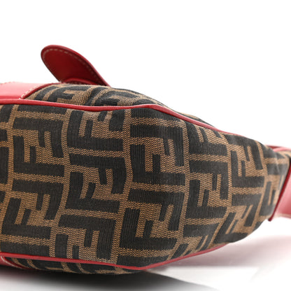Fendi Zucca Shoulder Bag Red 9 of 11