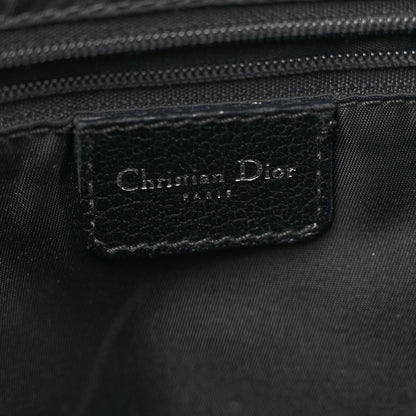 Christian Dior Monogram Vintage Flowers Dome Bag Black 6 of 14