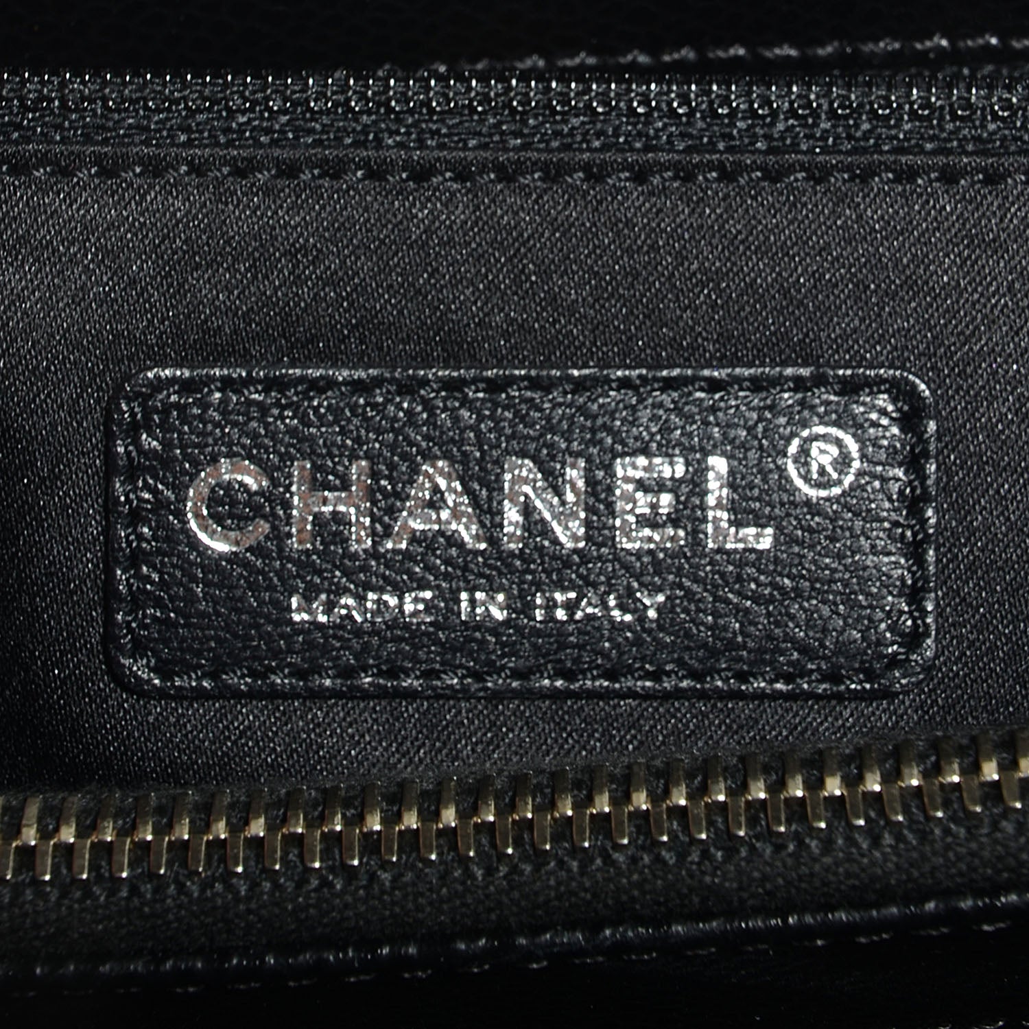 Chanel Caviar Grand Shopping Tote GST Black 6 of 8
