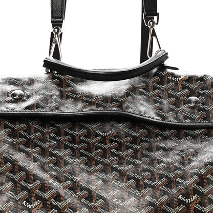 Goyard Goyardine Saint Leger Soft Briefcase Backpack Black 6 of 9