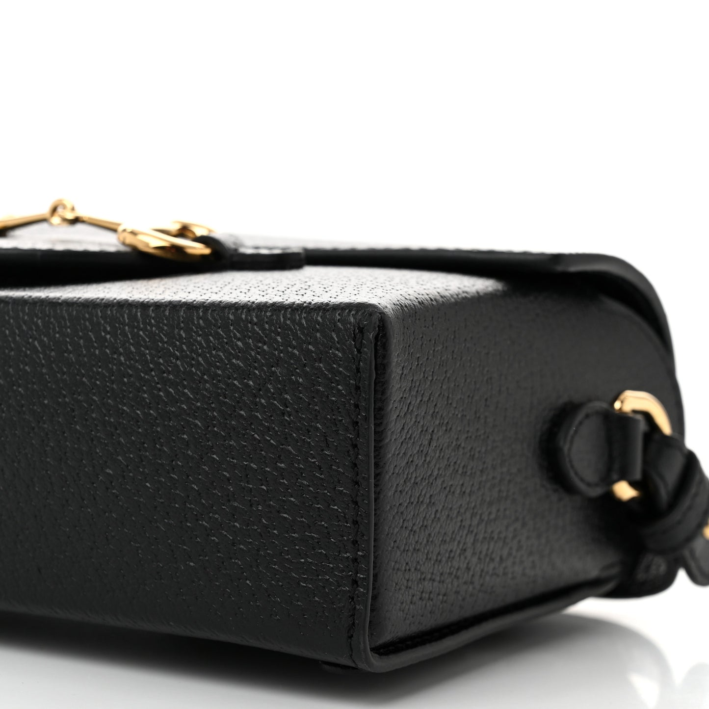 Calfskin Horsebit 1955 Shoulder Bag Black