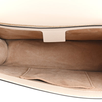 Gucci Calfskin Small Sylvie Shoulder Bag Off White 5 of 12