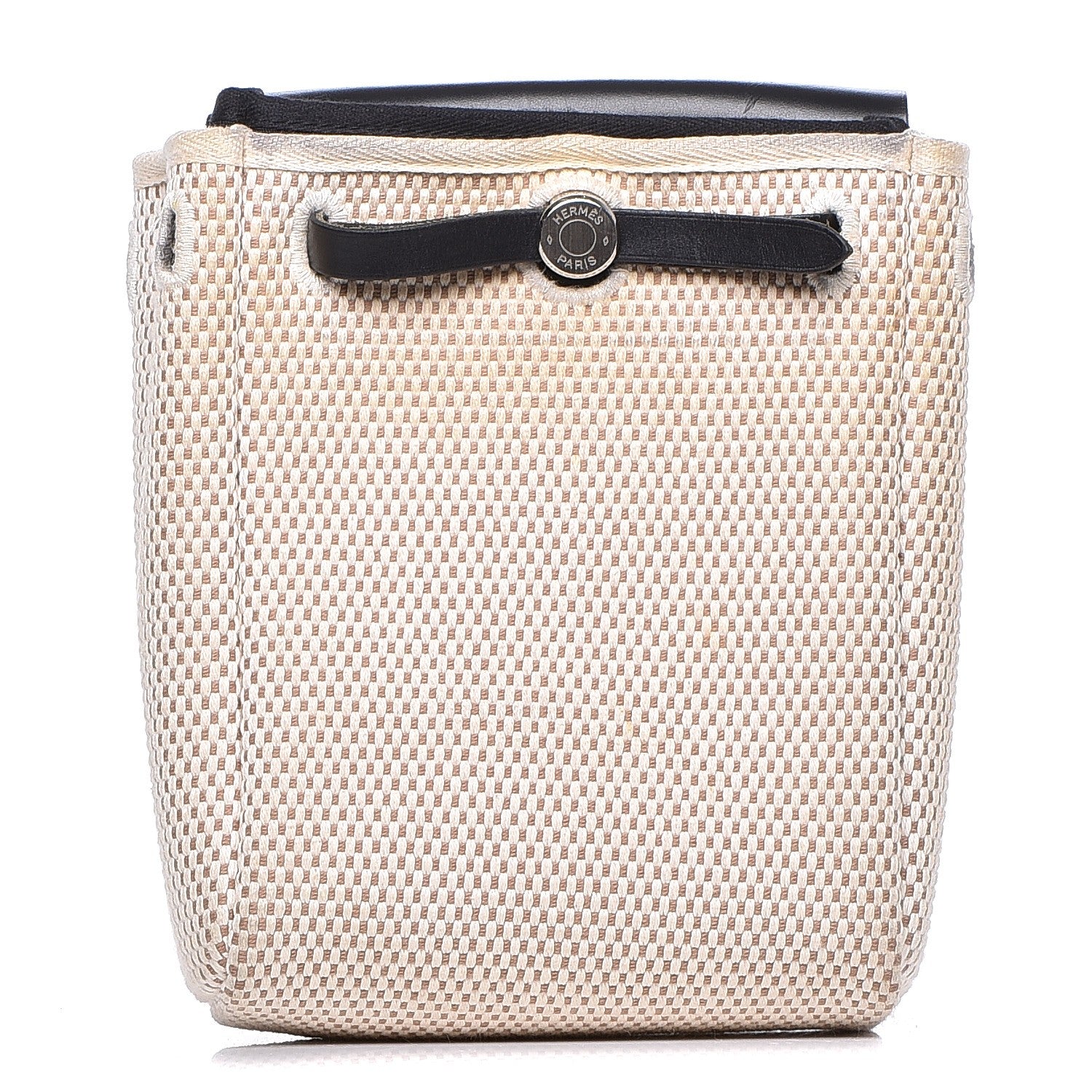 Hermes Toile Herbag TPM Natural Black 3 of 12