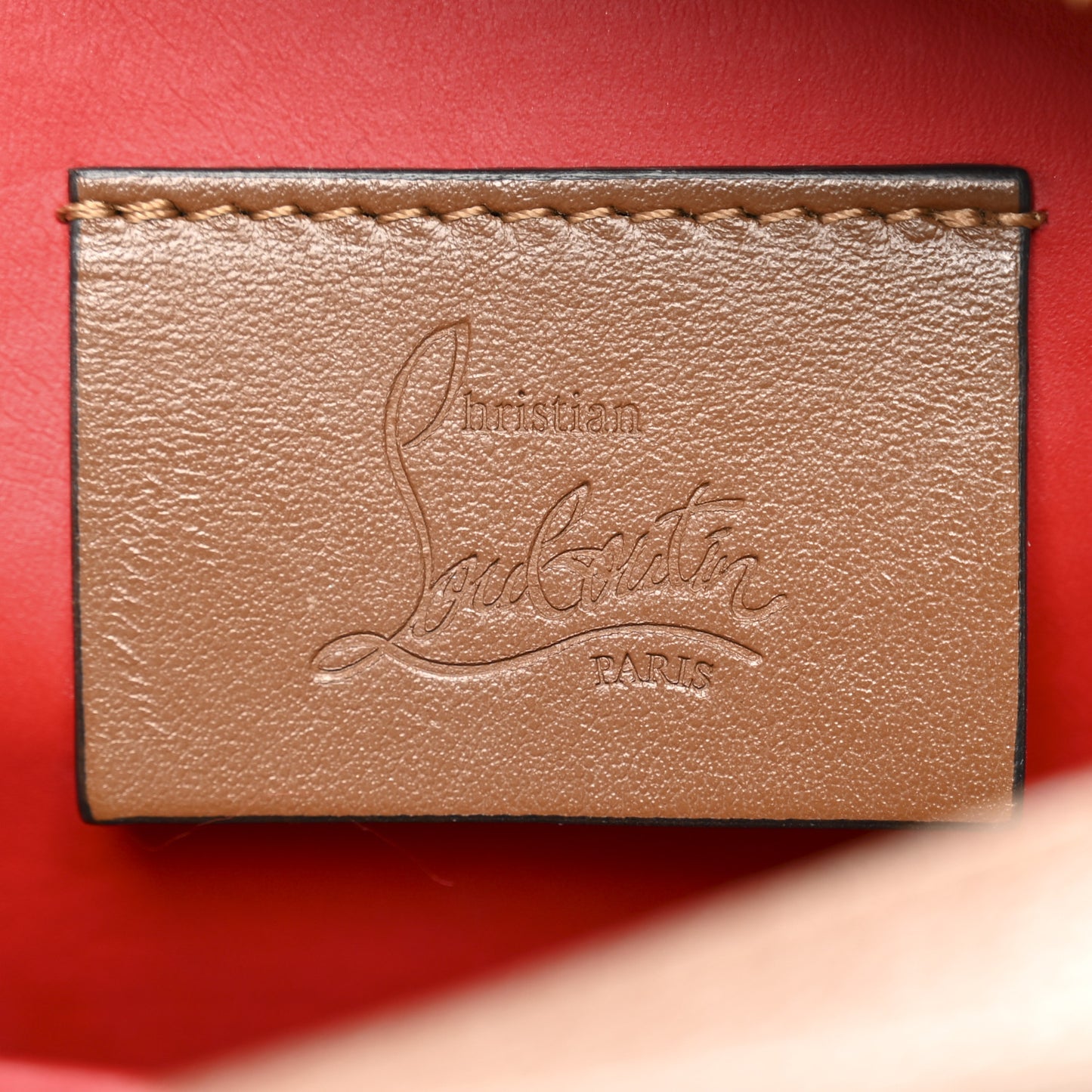 Calfskin Small Radioloubi Biscotto Loubi