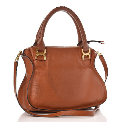 Chloe Calfskin Medium Marcie Satchel Tan 3 of 11