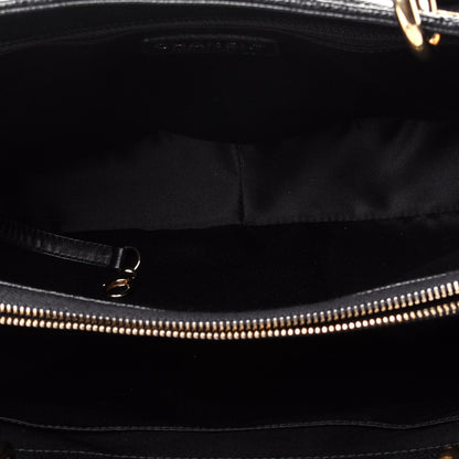 Chanel Caviar Quilted Grand Shopping Tote GST Black 5 of 9