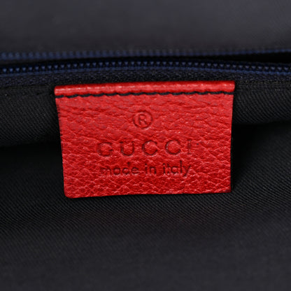 Gucci Monogram Work Tote Navy Red 6 of 14