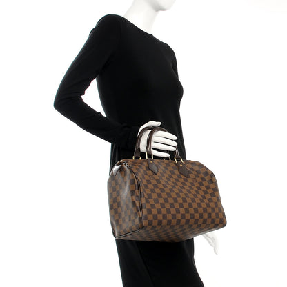 Louis Vuitton Damier Ebene Speedy 30 2 of 8