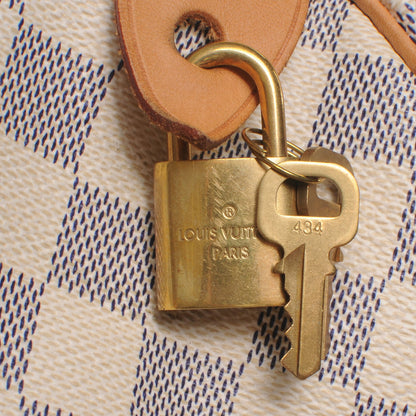 Louis Vuitton Damier Azur Speedy 30 6 of 8