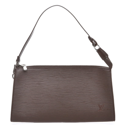 Louis Vuitton Epi Pochette Accessories 24 Moka 1 of 7