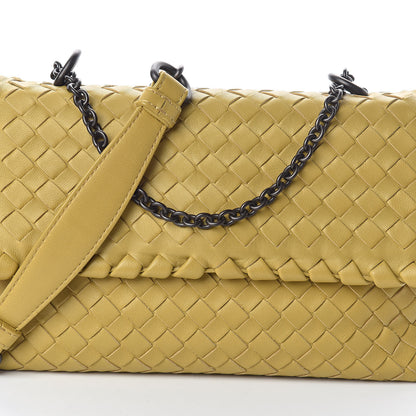 Bottega Veneta Nappa Intrecciato Baby Olimpia Shoulder Bag Moutarde 7 of 9