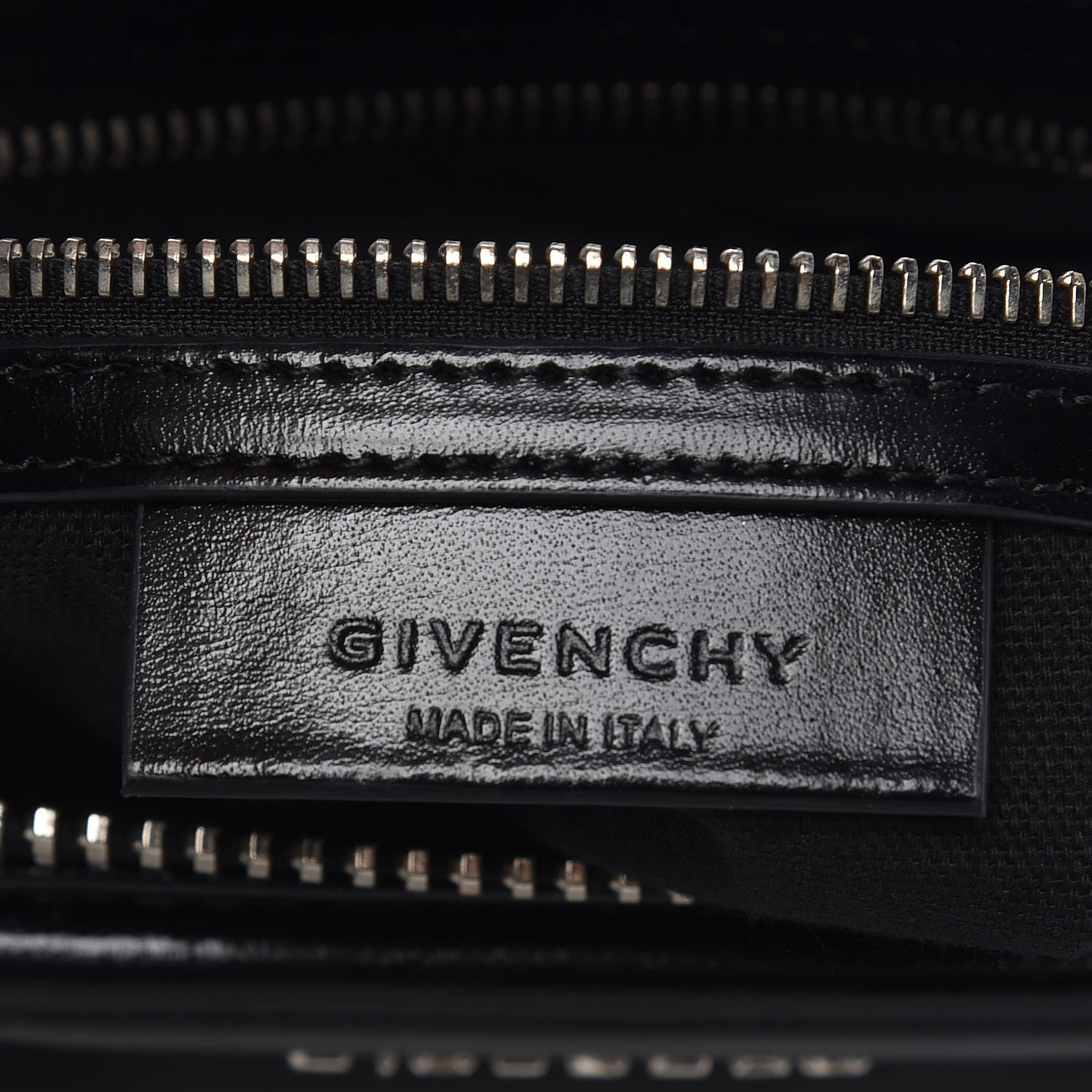 Givenchy Shiny Lord Calfskin Small Antigona Black 8 of 9